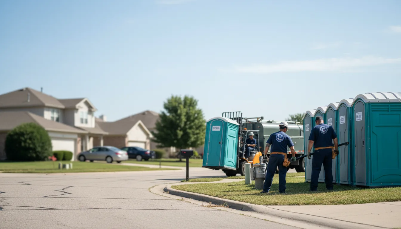 Porta Potty Rental in New Albany, OH near me